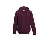 All We Do Is Mens Zipped Hoodie Burgundy XL