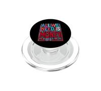 All We Need Is Money Broke Mindset Hustle PopSockets PopGrip for MagSafe