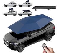 All-Weather Car Tent, Remote Control Automatic Umbrella for Vehicle Protection, Fully Automatic Foldable Car Canopy, Easy Setup & Use