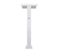 All-Weather EV Charging Station - Pedestal Mounted Electric Vehicle Charger with Waterproof Cover, Hook & Support Pole for Outdoor Use - Ideal for New Energy Vehicles