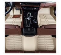 All Weather Floor Mats Cars Car Floor Mat Foot Parts Covers Leather Panel Liner For Toyota For Corolla For E170 SE LE 2014 2015 2016 2017 2018(LHD-Beige)