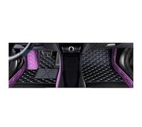 All Weather Floor Mats Cars Customized Car Floor Mat Floor Liners Mat Carpet For Chevrolet For Camaro 2010 2011 2012 2013(Black With Purple)