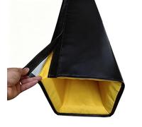 All-Weather Foam Pole Padding for Square Posts, Wrap-Around Protection for Basement and Garage Columns