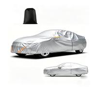 All Weather Full Car Cover Compatible With Holden Commodore Acclaim（VS II） 1995-1997,Waterproof UV Resistant Oxford Fabric Outdoor Indoor Use With Driver Door Zipper Reflective Strips