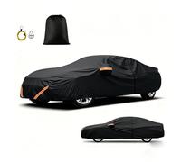 All Weather Full Car Cover Compatible With Holden Commodore Acclaim（VS II） 1995-1997,Waterproof UV Resistant Oxford Fabric Outdoor Indoor Use With Driver Door Zipper Reflective Strips