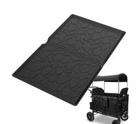 All Weather Mats | All Weather Mats for 2 Seats - Foldable Protective Mat, Pram Mat to Protect Pushchairs from Dirt Sand and Mud