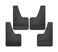 All Weather Mud 4pcs Mudguards Carbon Fiber Effect Front Rear Set Universal Mud Flaps Splash Guards Mudflaps(4Pcs With Stickers)