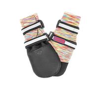 All Weather Neoprene Paw Protector Dog Boots with Reflective Straps in 5 Sizes! (Multicolor XL)