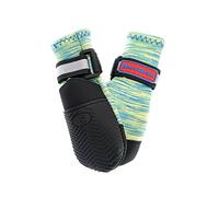 All Weather Neoprene Paw Protector Dog Boots with Reflective Straps in 5 Sizes! (Turquoise Small)