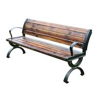 All-Weather Outdoor Garden Bench for 2-3 People, Fade & Rot Resistant Patio Seating, 400kg Weight Capacity, Perfect for Park, Porch, Patio & Backyard (67''/170cm)