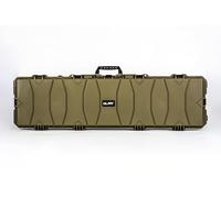 All-Weather Precision Hard Rifle Case Waterproof Ultra Protective Gun Case with Intensive Foam Gun Case Hunting Case Large or Extra Large or Double Rifle Case (Olive Green, Extra Large)