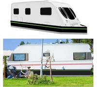 All Weather Protection RV Skirting Kits for Travel Trailer, 0.8m Tall, Thickened & Reinforced, No Drilling Easy Install RV Accessories for Interior Protection