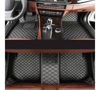 All Weather PU Car Floor Mats Car Floor Mats Auto All Weather Waterproof Accessorie For Cherokee For Liberty 1984-2001(Black Beige)