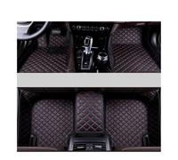 All Weather PU Car Floor Mats Custom Car Floor Mats For Cherokee For Liberty 1984-2001 Auto Carpets Foot Accessorie(Black Red)
