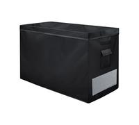 All Weathers Dustproof Cover for Freezer 14-16 Cubic Feet with Double Zippered and Ventilation for Moistures Control Waterproof Freezer Over