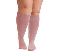 All Woman Plus Size SuperWide Winter Cotton Socks (SINGLE PAIR) (UK, Numeric, 4, 6, Plus, Regular, Dusty Plum)