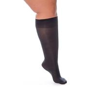 All Woman Womens Albers Extra Wide 40 Denier Knee Highs, 5 PACK