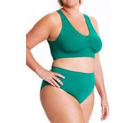 All Woman Womens Plus Size Pull-On Comfort Bra, UK 38B - 56E | Soft Cup, Seamless, Wire Free, No Clasp, Wide Strap, High Back, Breathable Fabric, Classic Style