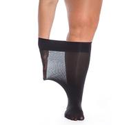 All Woman Womens Super Wide 40 Denier Knee Highs | 75cm Stretch Fit, Plus Size Pop Socks, Wide Calf Band, Soft and Non-restrictive, Swollen Legs and Ankles, Single Pair, UK
