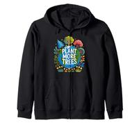 All Women Created Equal Only Few Camp In Their Seventies Fun Zip Hoodie