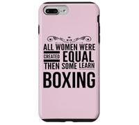 ALL WOMEN LEARN BOXING Fighter Female Boxer Coach Sport Girl Case for iPhone 7 Plus/8 Plus