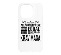 ALL WOMEN LEARN KRAV MAGA Self Defense Style Gifts Case for iPhone 15 Pro