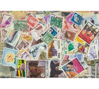 all World 100 various stamps Overseas (Stamps for collectors)