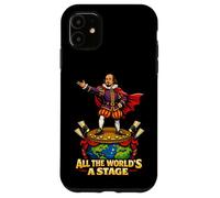 All World Stage Jacques Quotation Shakespeare Comedy Play Case for iPhone 11