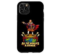 All World Stage Jacques Quotation Shakespeare Comedy Play Case for iPhone 11 Pro