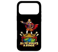 All World Stage Jacques Quotation Shakespeare Comedy Play Case for iPhone 17 Pro Max