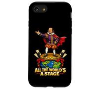 All World Stage Jacques Quotation Shakespeare Comedy Play Case for iPhone SE (2020) / 7/8