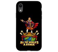 All World Stage Jacques Quotation Shakespeare Comedy Play Case for iPhone XR