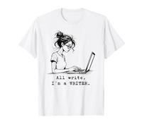 All Write I'm a Writer - Funny Author Pun Women T-Shirt
