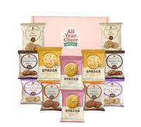 All Year Cheer 12 Pack Biscuit Tea Gift - Bulk Letterbox Gifts & Snack Hampers | Luxury Afternoon Set, Biscuit Hamper & Food Gifts | Shortbread, Christmas Hamper & Perfect for a Tea Gift Set