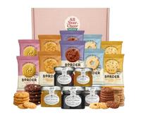 All Year Cheer British Biscuit & Jam Gift Box - Assorted Biscuits with Fruit Jams - Gift-Ready Selection Box - Suitable for Sharing or Gifting