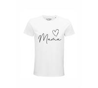 All You Can Tee Ali Mami Mama T-Shirt, White, XL