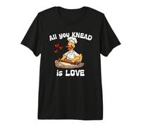 All You Knead is Love Baker Cruise Duck Food Pun Fun Premium T-Shirt