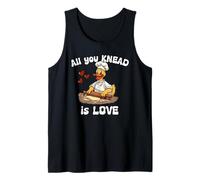 All You Knead is Love Baker Cruise Duck Food Pun Fun Tank Top