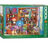 All You Knit Is Love by Paul Normand 1000 Piece Jigsaw Puzzle