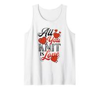 All You Knit is Love Knitting Tank Top