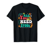 All You Need are Evoos 60s 70s Hippy Olive Oil T-Shirt