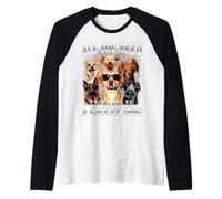 All You Need in Life is A Great Dog 90s Style Dog Owner Raglan Baseball Tee