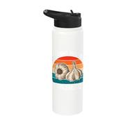 All You Need is Garlic Lover Funny Cook Chef Stainless Steel Insulated Water Bottle