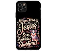 All You Need Is Jesus & An Australian Shepherd Case for iPhone 11 Pro Max