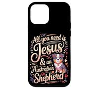 All You Need Is Jesus & An Australian Shepherd Case for iPhone 12 mini