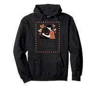 All You Need Is Love and a Newfoundland - Hug Silhouette Pullover Hoodie