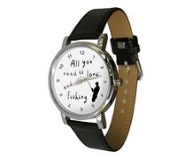 All You Need is Love... and Fishing Design Watch, Great Gift for All Fishermen