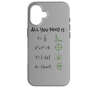 All You Need Is Love And Math Case for iPhone 16