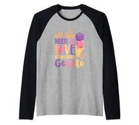 All you need is love and whole lot of Gelato Raglan Baseball Tee