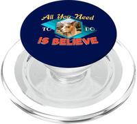 All You Need to Do is Believe - Llama Lover PopSockets PopGrip for MagSafe